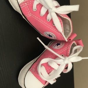 Pink Infant Converse All Stars
